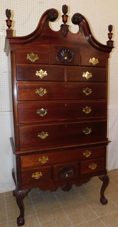 19th C PA Style Walnut Highboy (1 of 9)