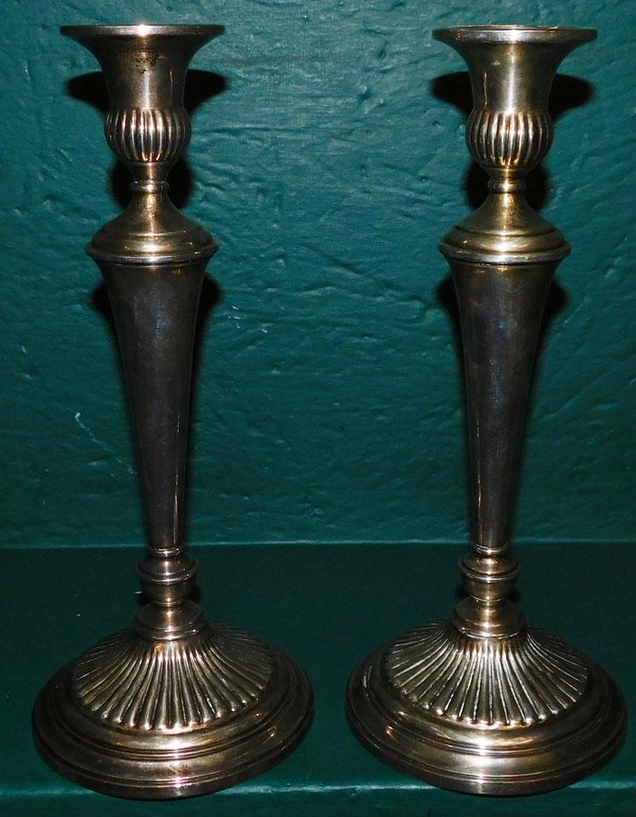 Pair Sterling Weighted Candlesticks (1 of 4)