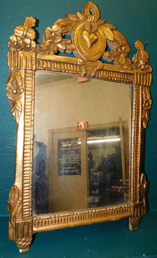 19th C Gilt Frame Mirror (1 of 2)