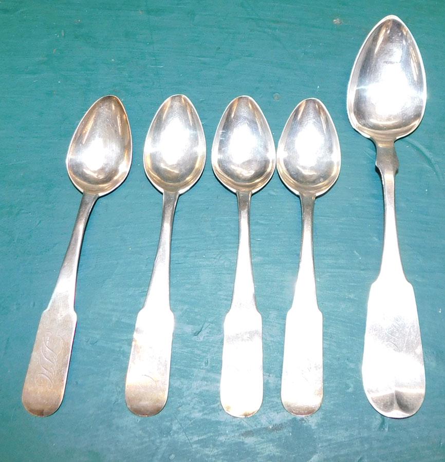 5 Coin Silver Spoons (1 of 4)