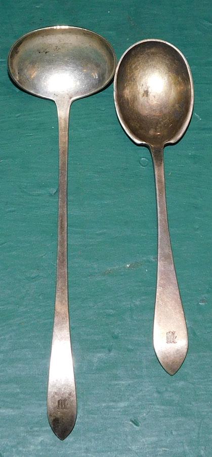 Tiffany & Co. Sterling Ladle & Spoon (1 of 2)