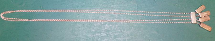 George Jensen Sterling Necklace (1 of 3)