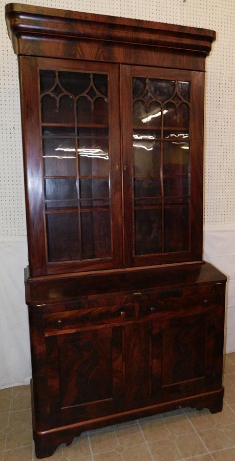 Mahogany Empire Secretary (1 of 10)