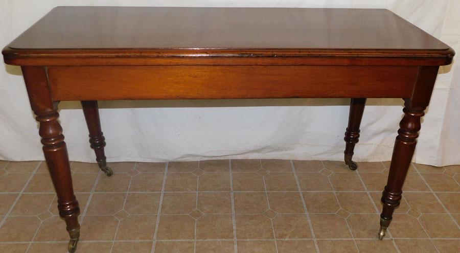 Mahogany Sheraton Console Table (1 of 5)