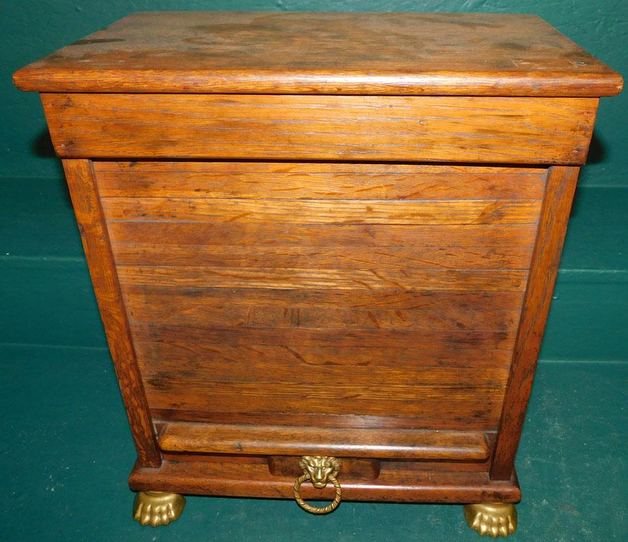 19th C Table Top Tambour Door Cabinet (1 of 4)