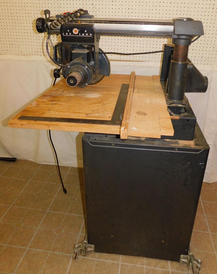 Craftsman Table Saw: Craftsman Table Saw. 36" W 36" D 56 1/2" H