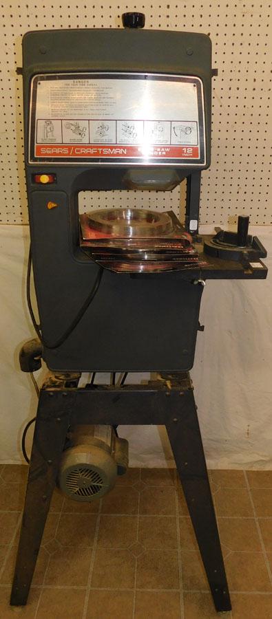 Craftsman 12" Band Saw: Craftsman 12" Band Saw. 64 1/2" H