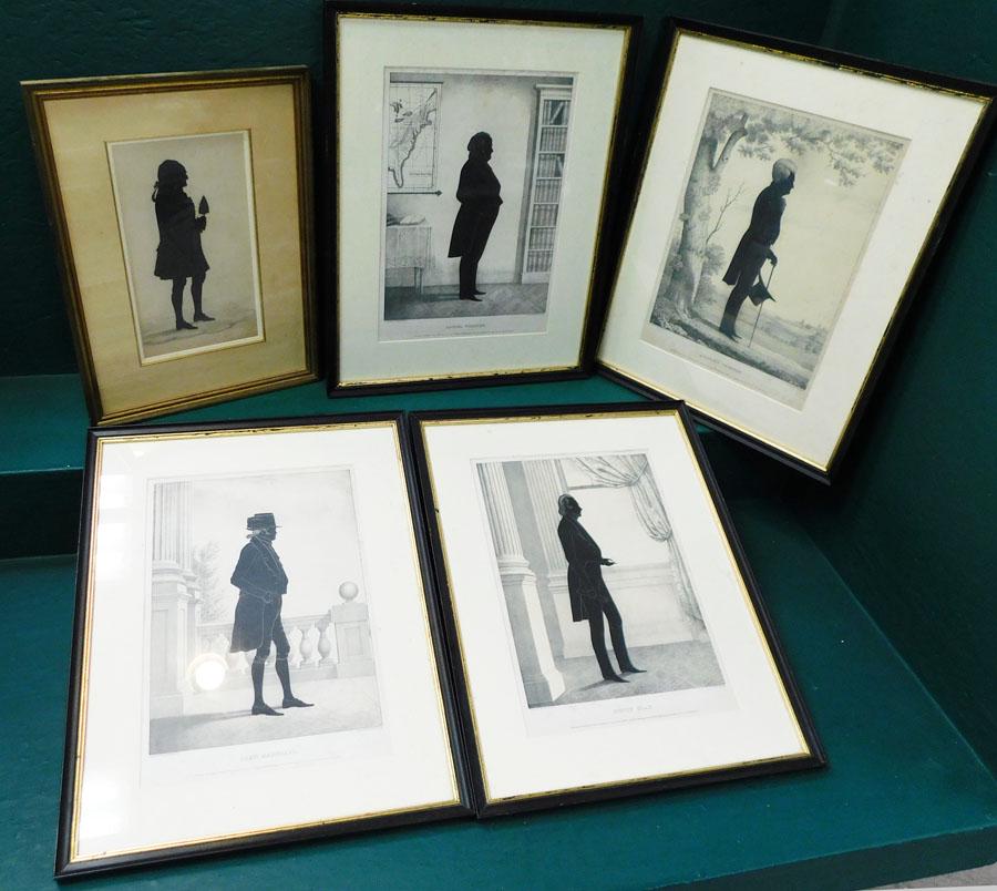 5 Framed Silhouettes (1 of 19)