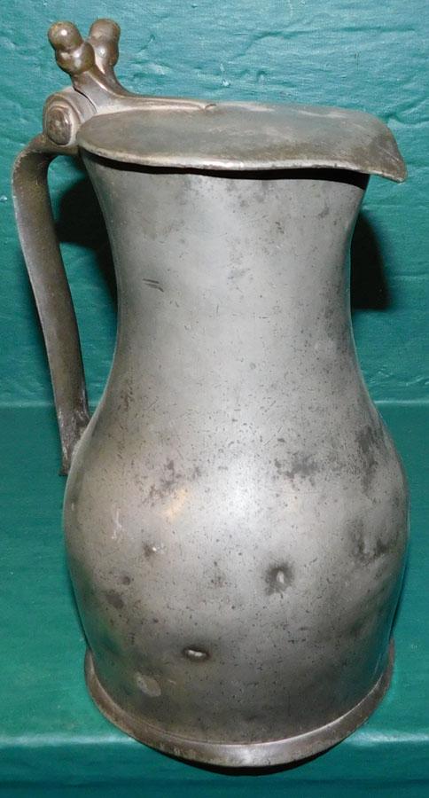 Pewter John De St. Croix 1729 Pitcher (1 of 7)