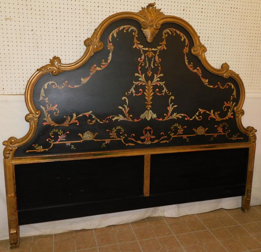 French HP Dec. King Size Head Board (1 of 5)