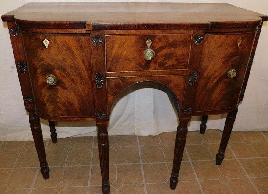 19th C Mahogany Sheraton Brandy Board (1 of 9)