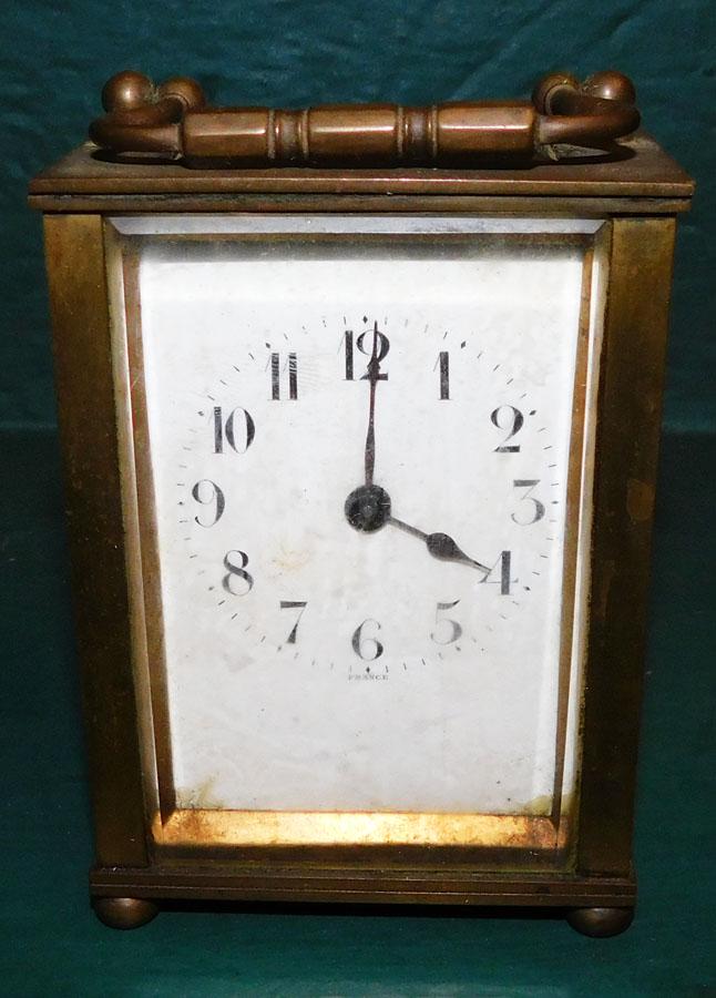 French Brass Carriage Clock (1 of 6)