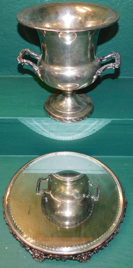 SP Champagne Bucket & Mirrored Plateau (1 of 3)