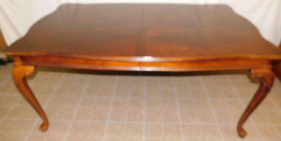 Cherry QA Dining Table By Tonic Furniture Co.: Cherry Queen Anne Dining Table By Tonic Furniture Co.. 65" W 42" D 29 1/2" H