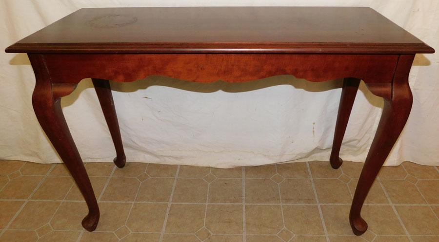 Cherry Queen Ann Console Table: Cherry Queen Ann Console Table. 42" W 17" D 29" H