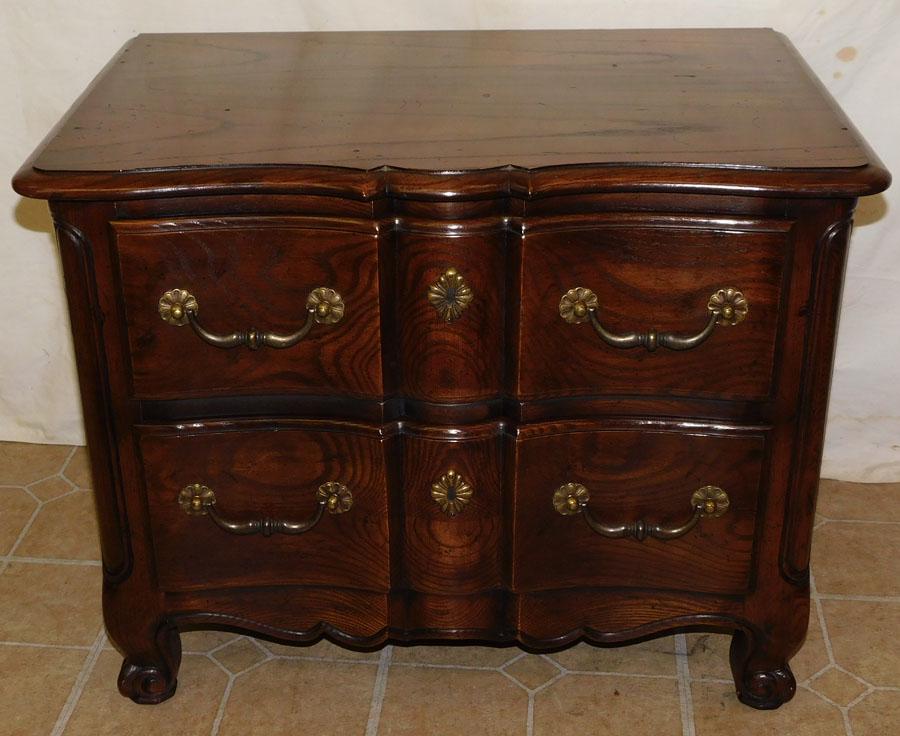 Chestnut 2 Drawer Night Stand by Henredon: Chestnut 2 Drawer Night Stand by Henredon. 28" W 18" D 22 1/4" H