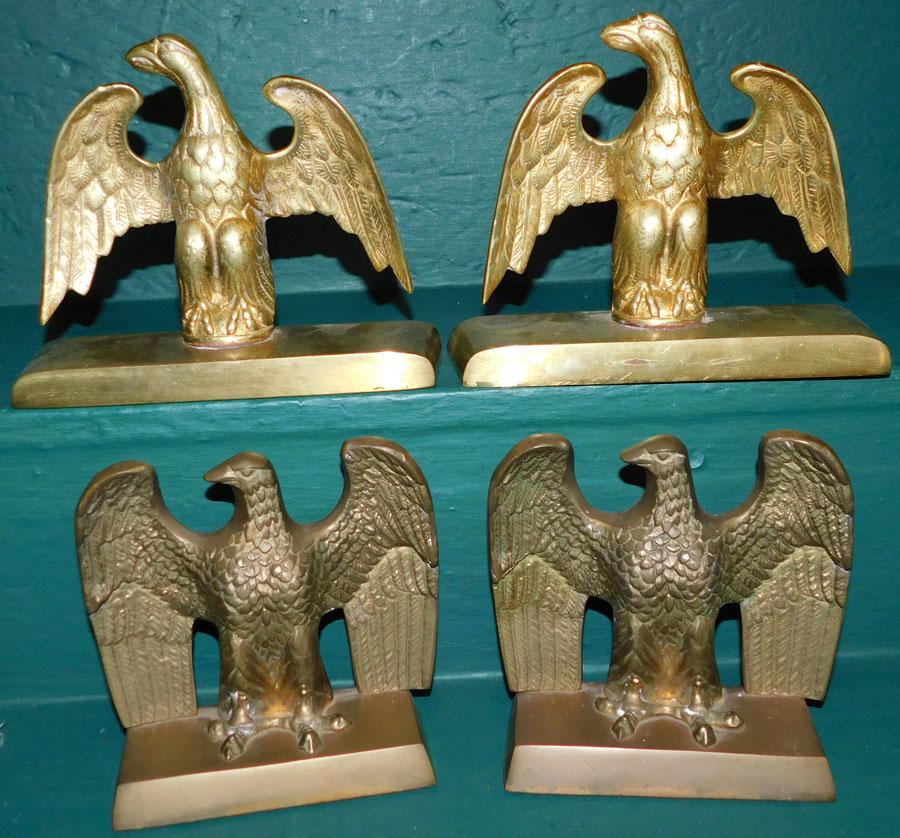 2 Pr of Brass Book Ends 1 by VA Metal Crafters (1 of 3)