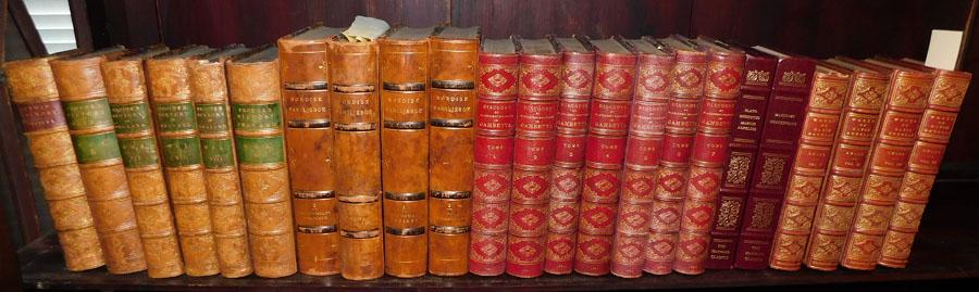 23 Antique Leather Bound Books (1 of 6)