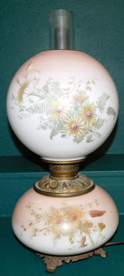 HP Victorian Gone with The Wind Lamp (1 of 3)