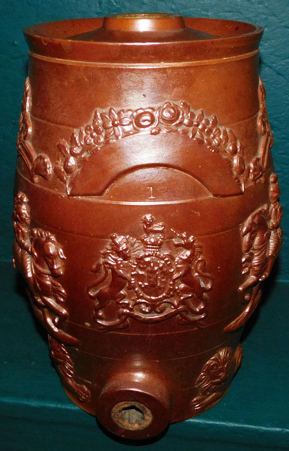 English Ironstone Water Cooler: English Ironstone Water Cooler . 11 3/4" H