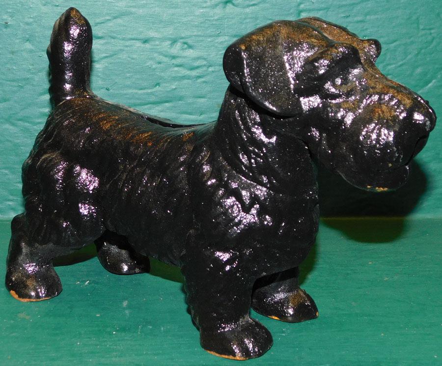 Cast Iron Scottish Terrier Bank (1 of 5)