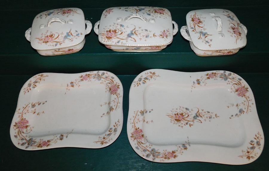 5 Pc Porcelain Mark & Gutherz "Carlsbad" China (1 of 5)
