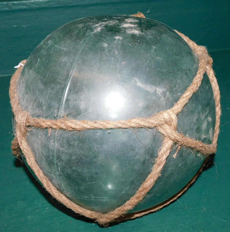 Antique Hand Blown Glass Float (1 of 2)