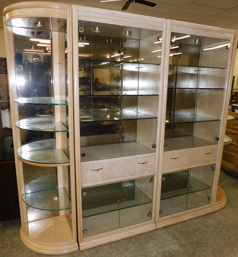 4 Pc Curio Wall Unit By Thomasville (1 of 5)