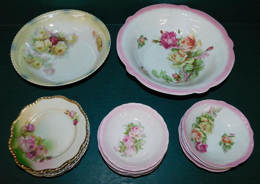 Two Hand Painted Porcelain Bavaria Berry Sets (1 of 4)