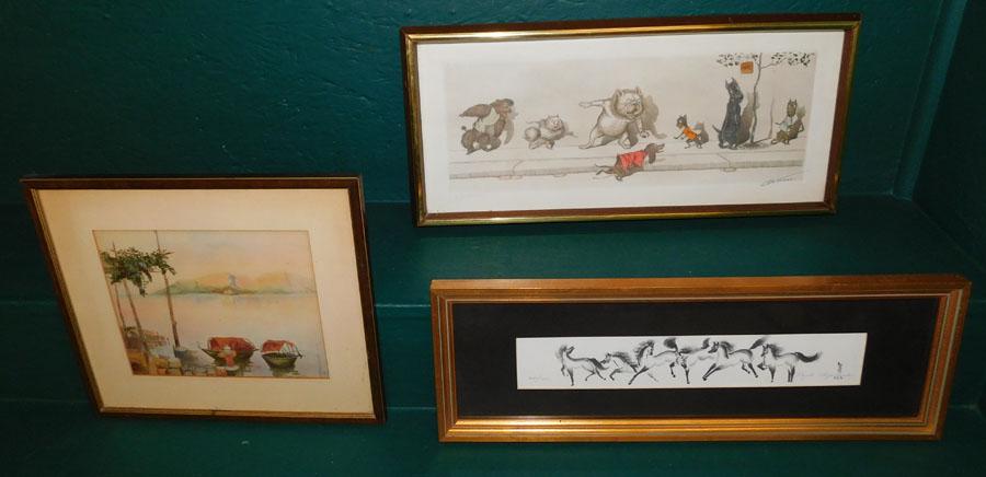 Three Framed Prints (1 of 7)