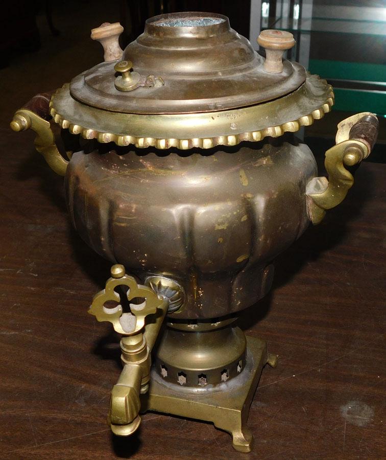 Antique Brass Samovar (1 of 2)