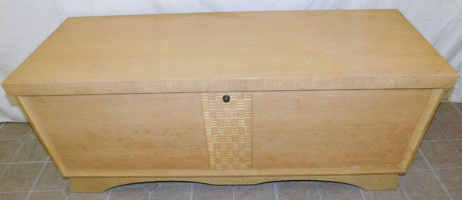 Cedar Lined Painted Blanket Chest By Lane (W/ Contents) (1 of 3)