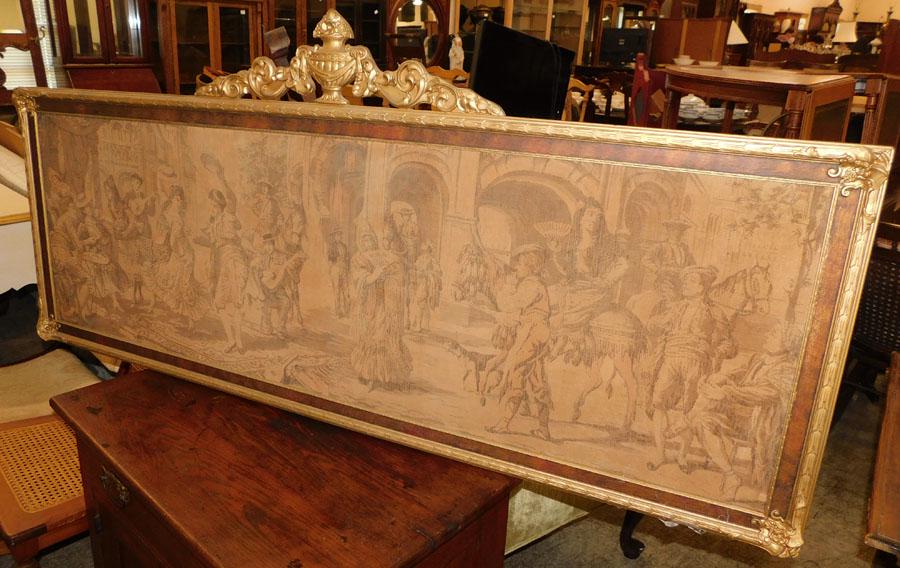 Antique Gilt Framed Tapestry (1 of 4)