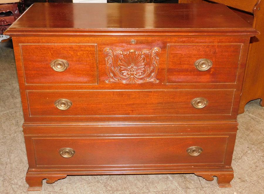 Mahogany Cedar Lined Blanket Chest By Billingham (1 of 6)