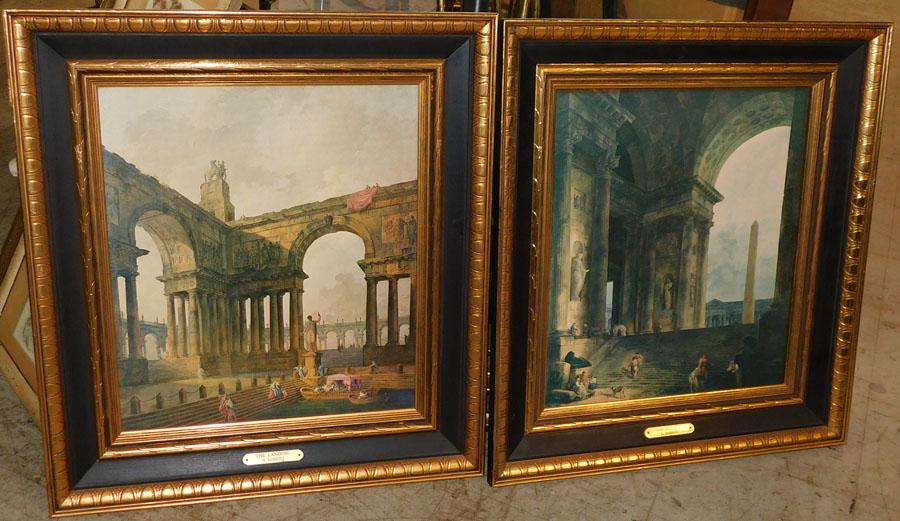 Pair Framed Prints (1 of 8)