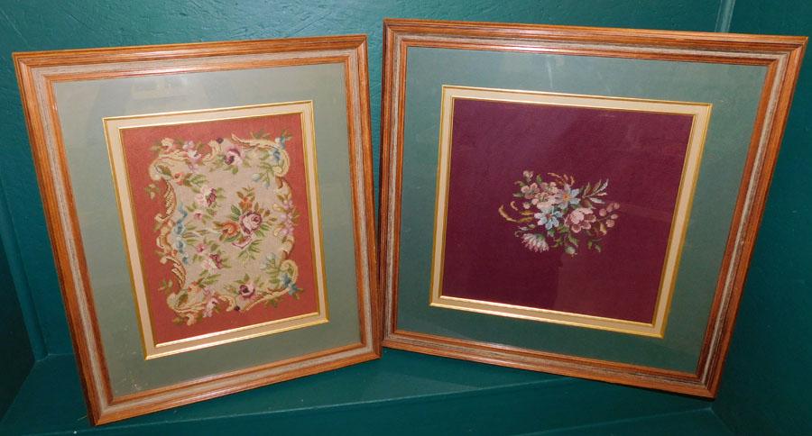 Two Framed Needleworks (1 of 3)