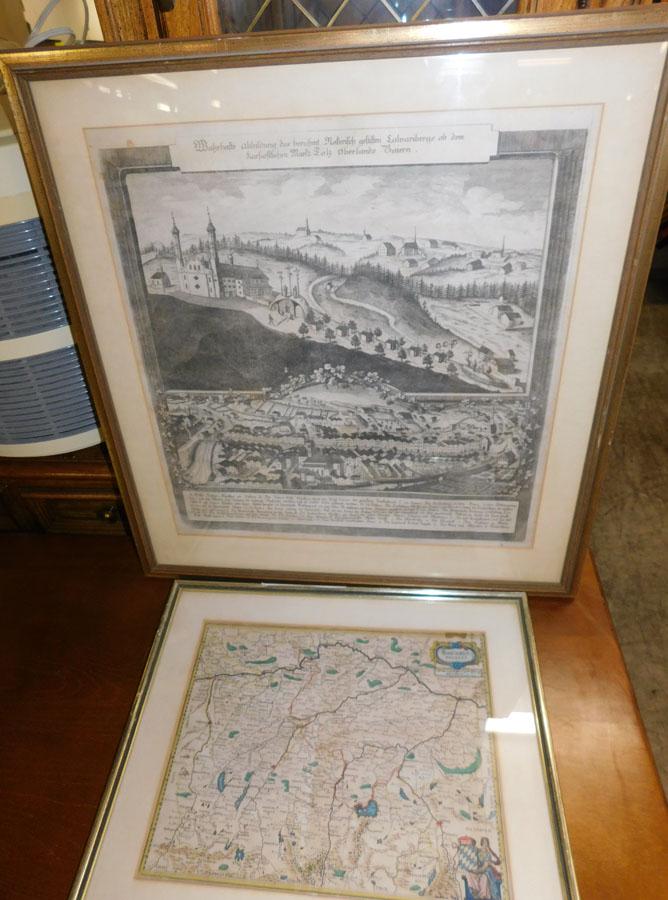 Framed Matt & Framed Engraving (1 of 5)