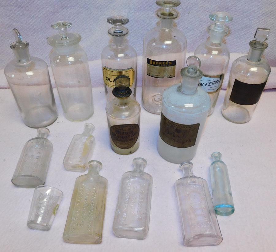 Lot Of Antique Medicine Bottles (1 of 4)