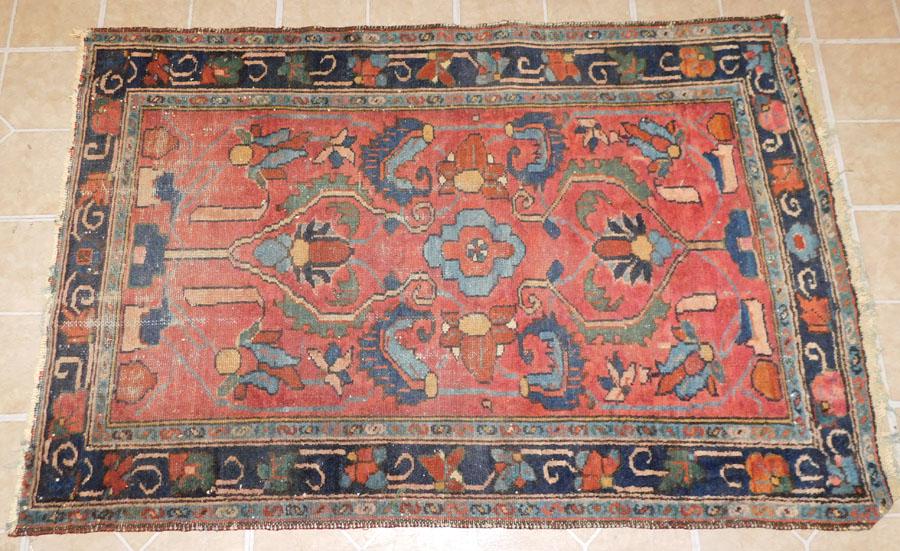 2' 8" X 4' 0" Antique Handmade Oriental Rug (Shows (1 of 3)