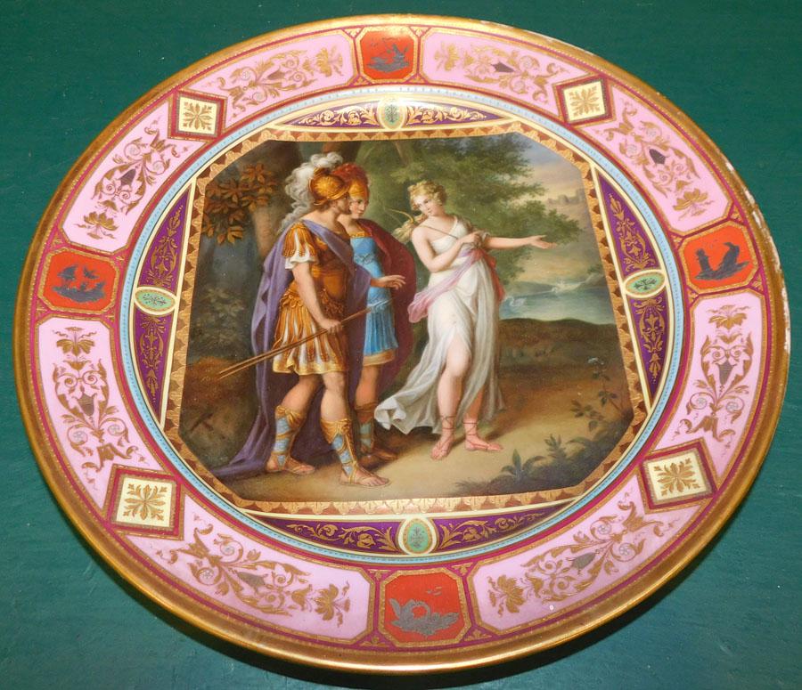 Hand Painted Royal Vienna Charger (1 of 3)