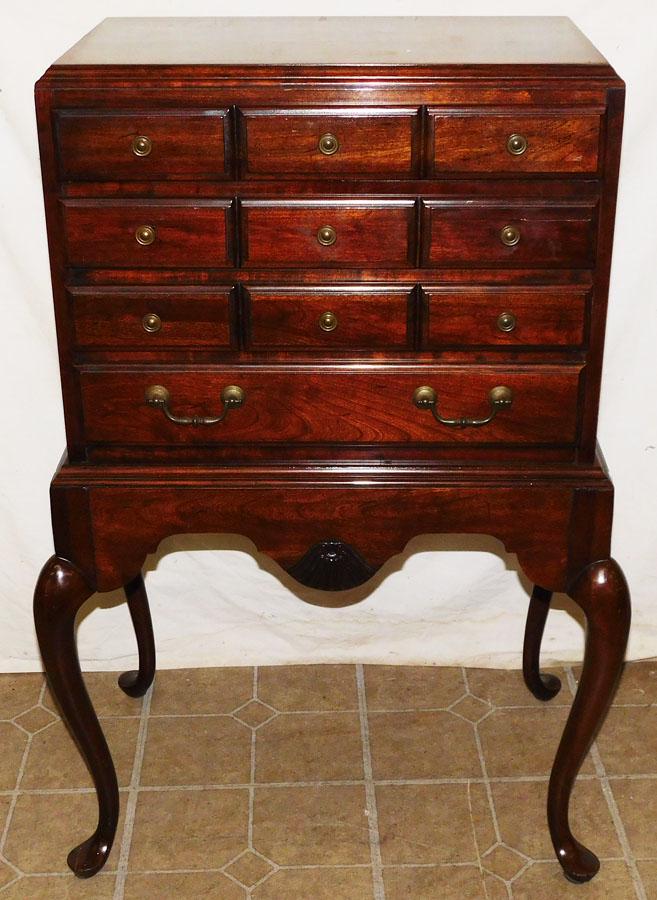 Cherry Queen Anne Silver Chest By Thomasville (1 of 5)