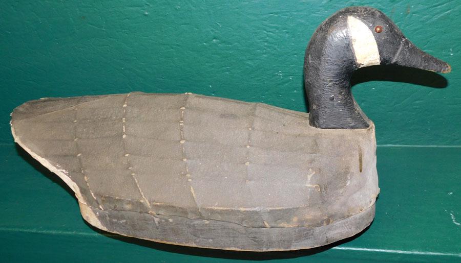 Canvas Back Goose Decoy From N. C. Outer Banks (1 of 3)