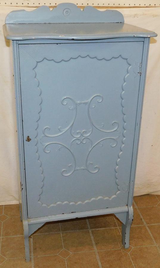 Painted Victorian Music Cabinet: Painted Victorian Music Cabinet. 21 1/2" W 14" D 43" H