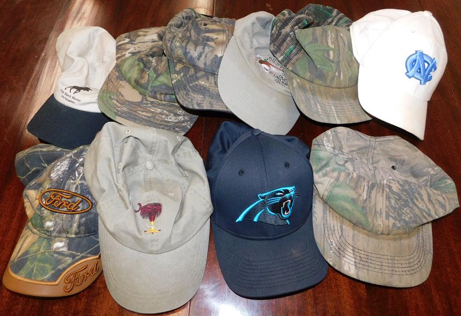 Lot Of Baseball Caps (1 of 1)