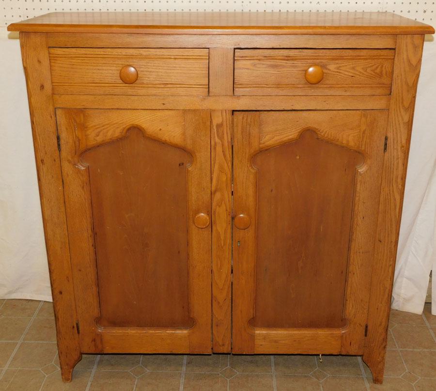 Antique Chestnut Jelly Cupboard (1 of 5)