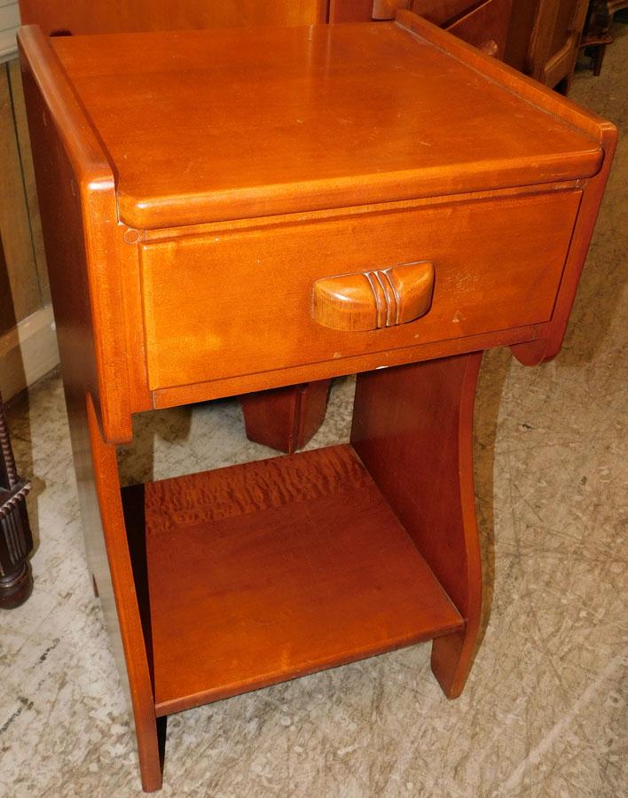Cherry One Drawer Night Stand (1 of 1)