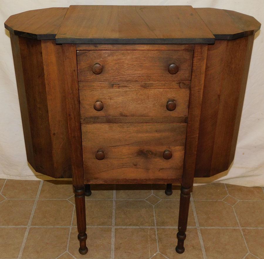 Mahogany Martha Washington Sewing Stand (1 of 3)