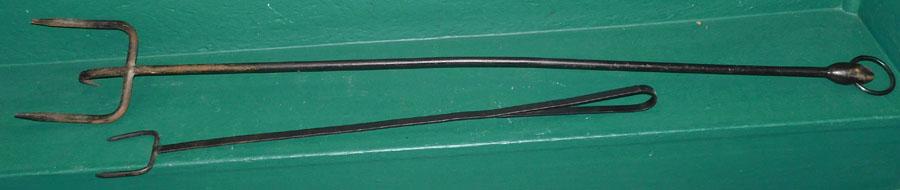 Two Wrought Iron Fire Pokers (1 of 2)