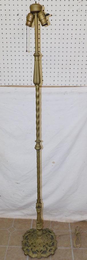 Antique Metal Floor Lamp (1 of 2)