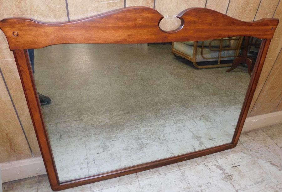 Cherry Framed Mirror (1 of 2)